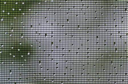 Nahaufnahme von einem fliegengitter 