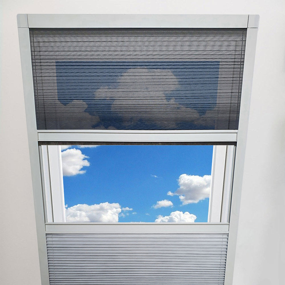 Fliegengitter Dachfenster Plissee Duo