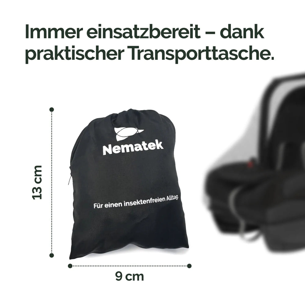 Moskitonetz für Babyschalen