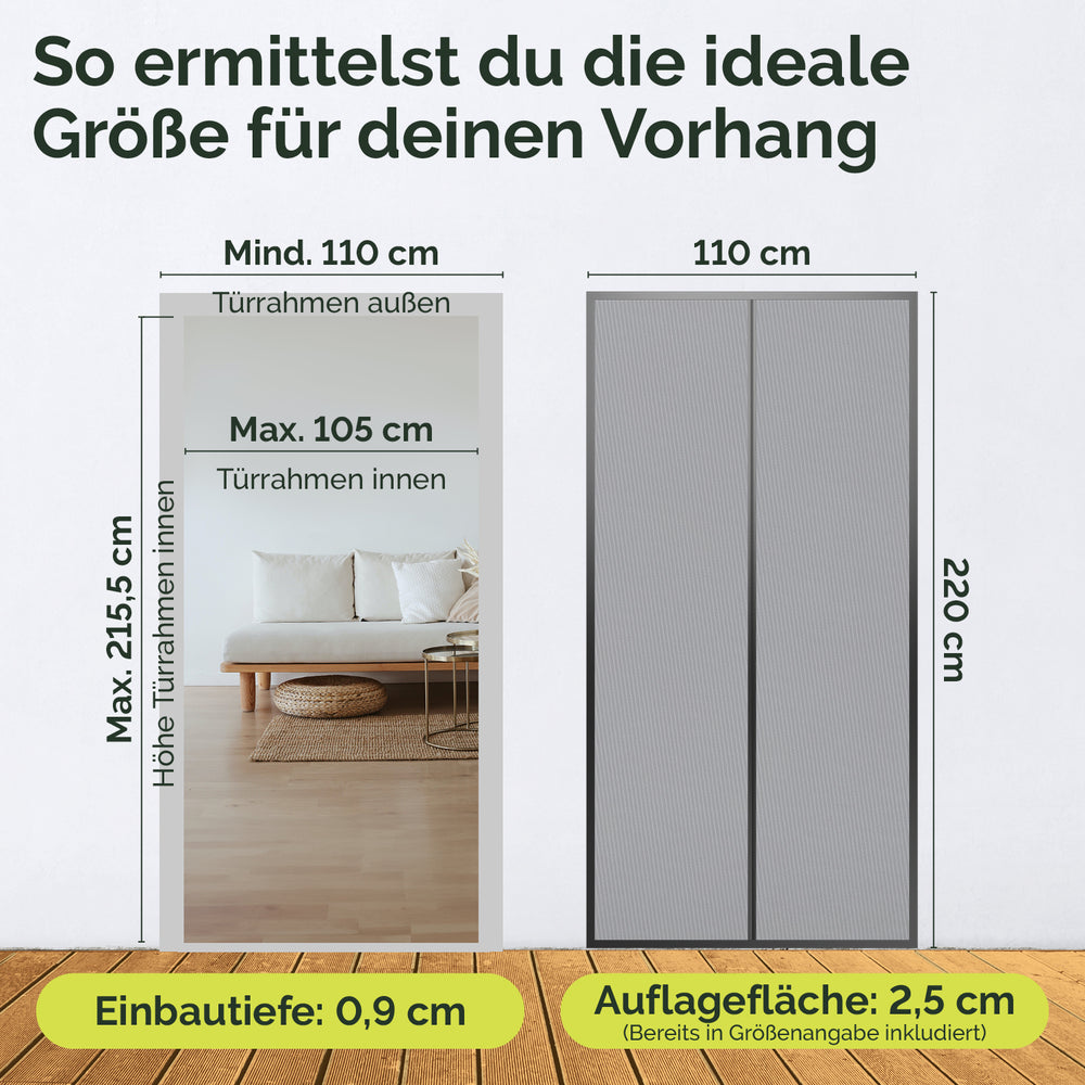 Fliegengitter Magnetvorhang