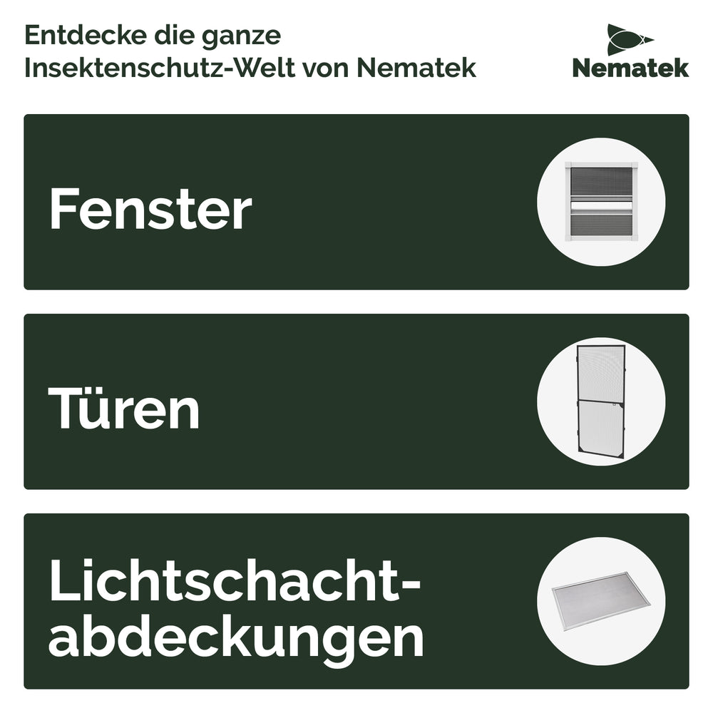 Fliegengitter Plissee
