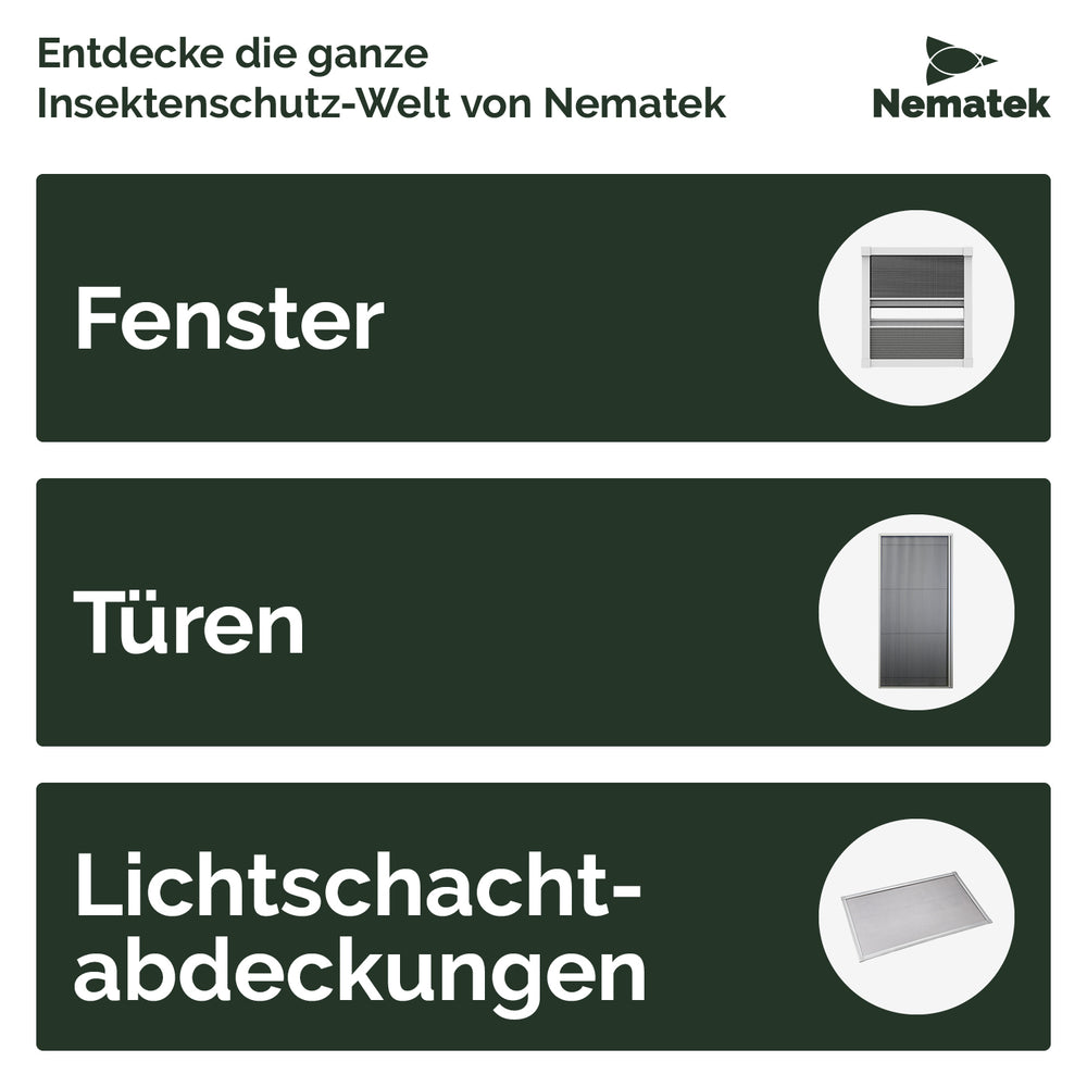 Fliegengitter Plissee