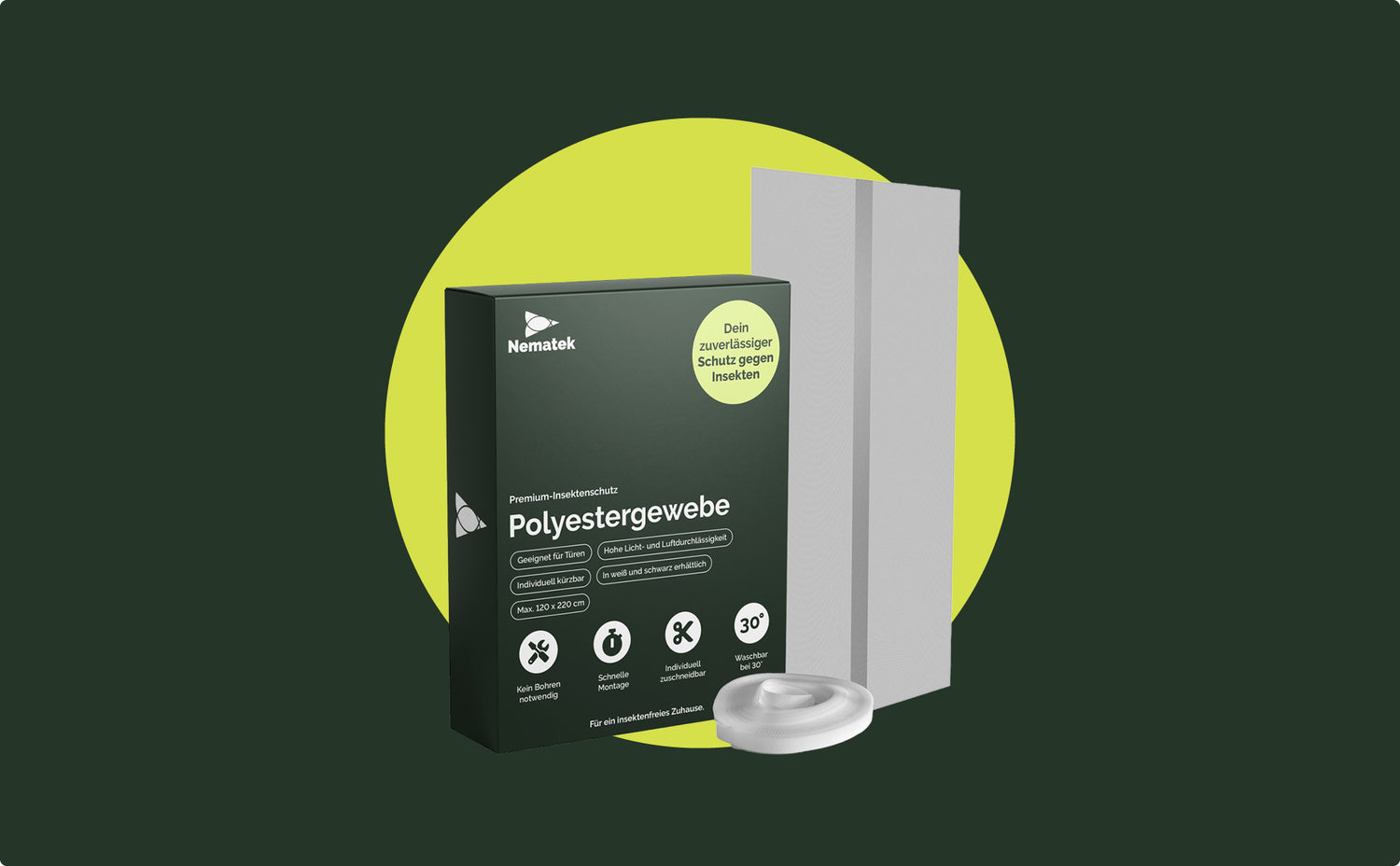 Fliegengitter Polyestergewebe