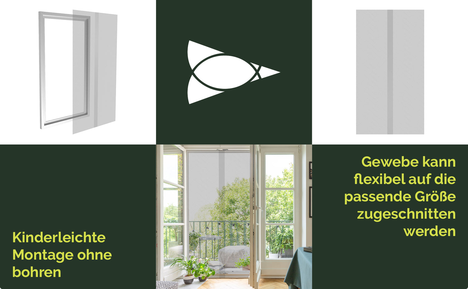 Fliegengitter Polyestergewebe
