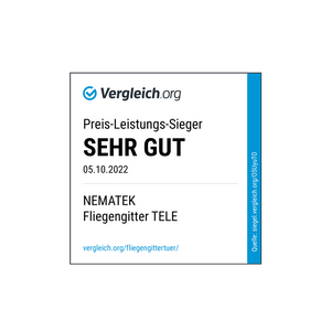 Testsiegel für Fliegengitter Tele